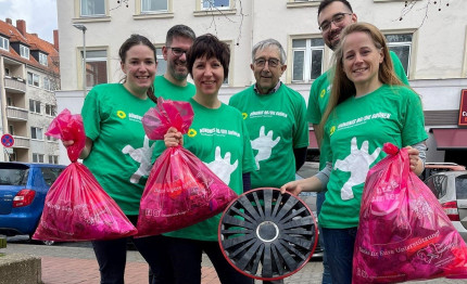 Grüne Stadtteilgruppe beteiligt sich an Hannover sauber!